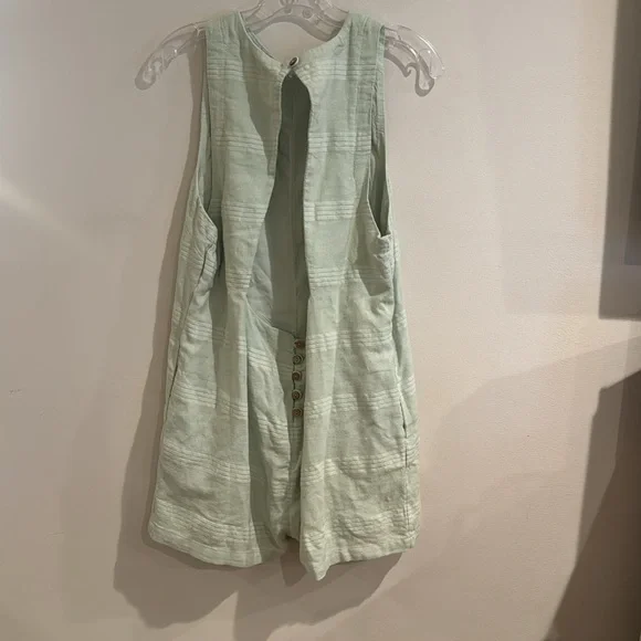 Free People Light Green Sleeveless Romper - Picture 5 of 10